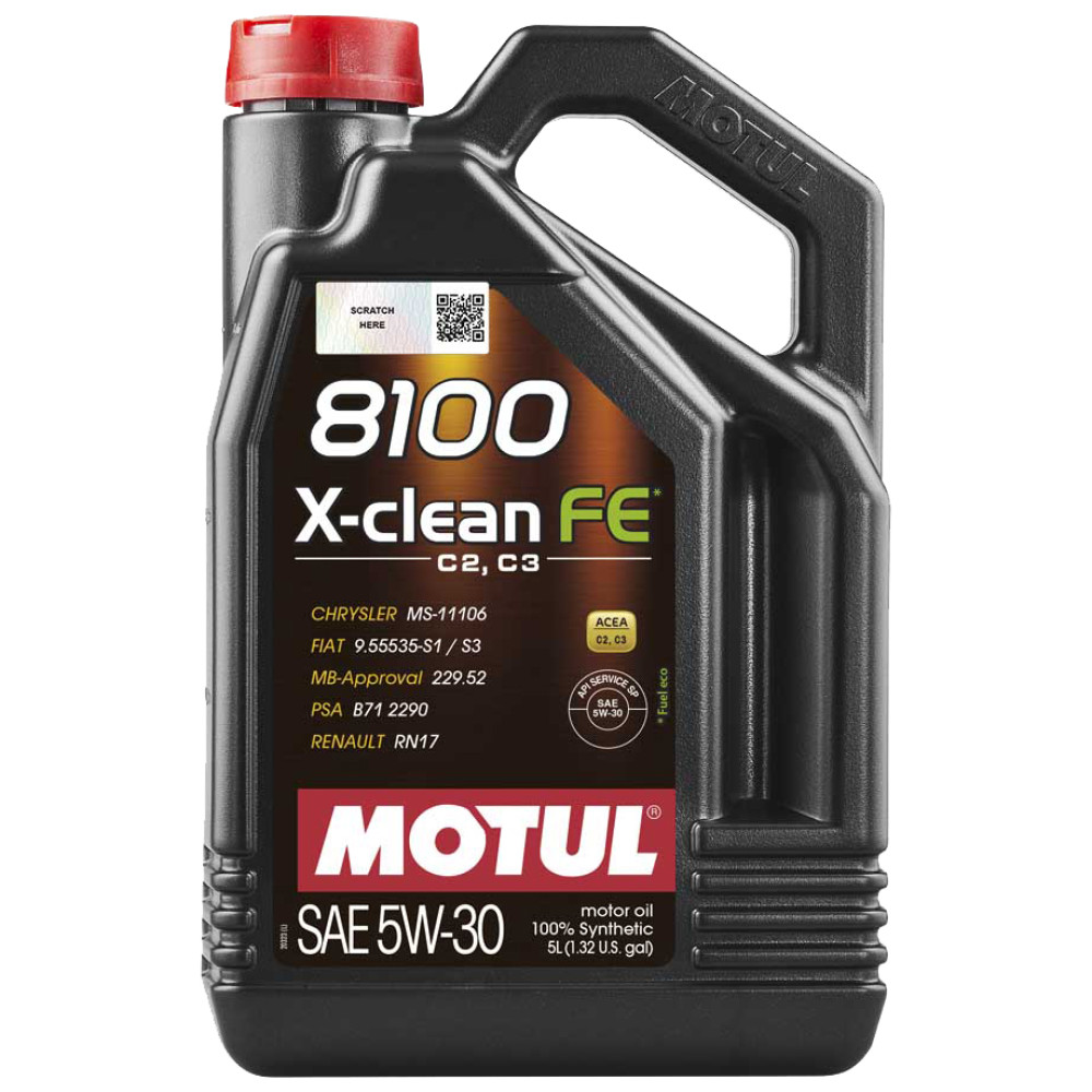 Олива моторна Motul 8100 X-clean FE SAE 5W-30, 5л (шт.)