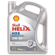 Олива Shell Helix HX8 Pro AG 5W-30, 5л (шт.)