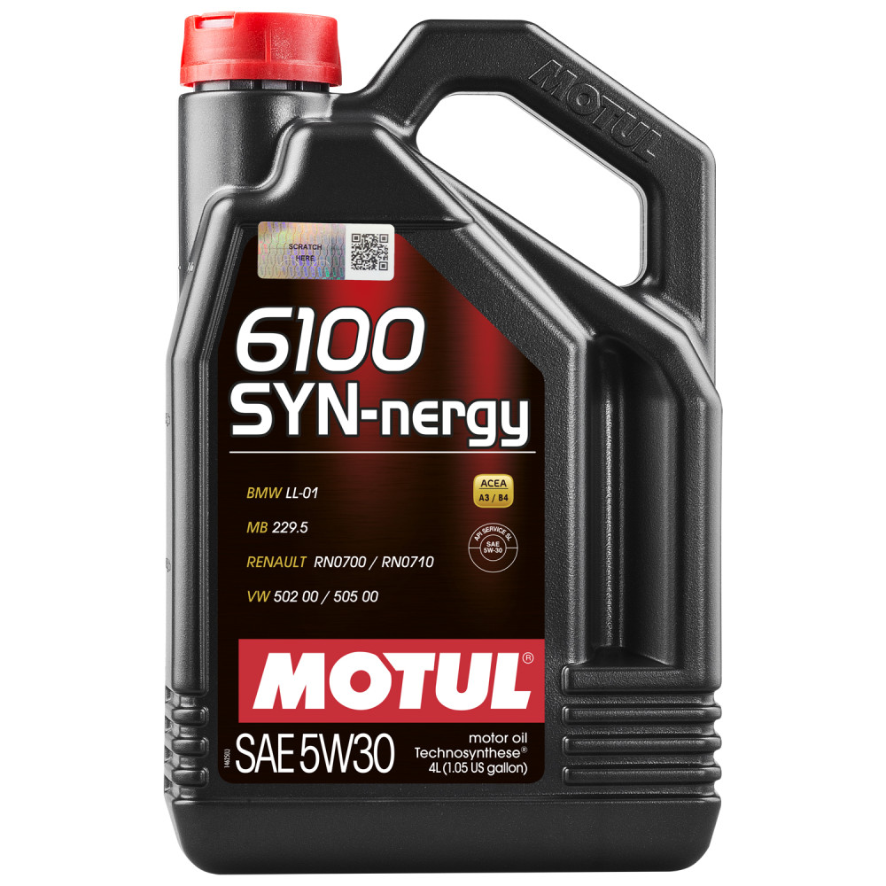 Олива моторна Motul 6100 Syn-nergy SAE 5W-30, 4л (шт.)