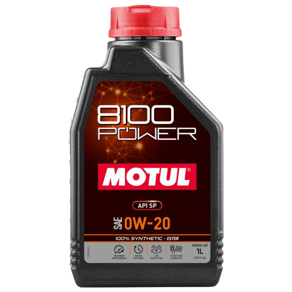 Олива моторна Motul 8100 Power SAE 0W-20, 1л