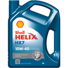 Олива Shell Helix HX7 10W-40, 4л (шт.)