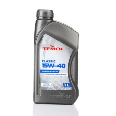 Масло TEMOL Classic 15W-40 API SG/CD ACEA A2/B2 (1 л)