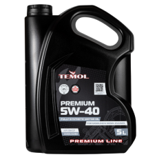 Масло TEMOL PREMIUM 5W-40 API SN (Lic. №3678)/CF ACEA A3/B4 (5 л)