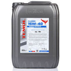 Масло TEMOL Classic 15W-40 API SG/CD ACEA A2/B2 (20 л)