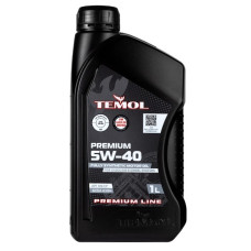 Масло TEMOL PREMIUM 5W-40 API SN (Lic. №3678)/CF ACEA A3/B4(1 л)