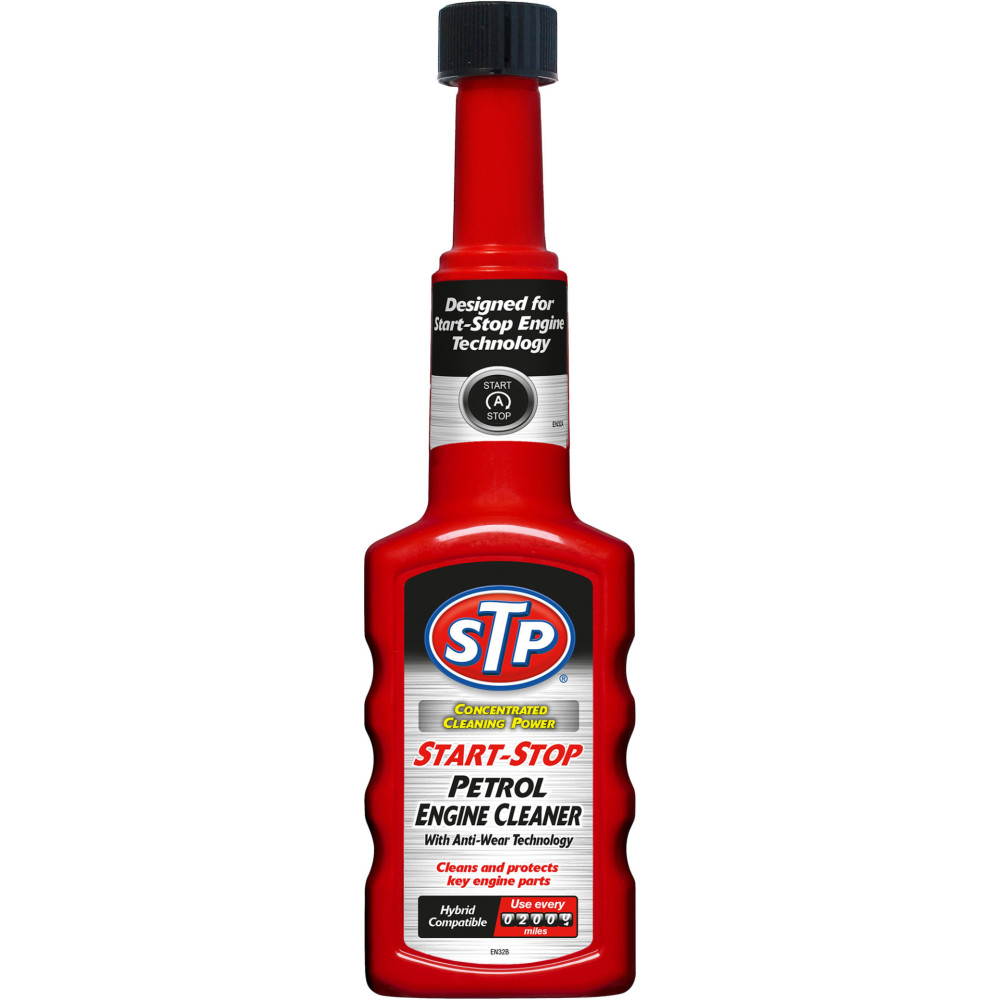 Очисник бензинового двигуна STP Start-Stop Petrol Engine Cleaner, 200мл (шт.)