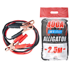 Пусковые провода ALLIGATOR BC641 CarLife 400A 2,5м пакет