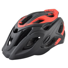 Велосипедный шлем GREY'S черно-красный мат., M