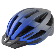 Велосипедный шлем GREY'S синий-черный мат., M