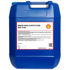 Гальмівна рідина Shell Brake & Clutch fluid DOT4 ESL, 20л (шт.)