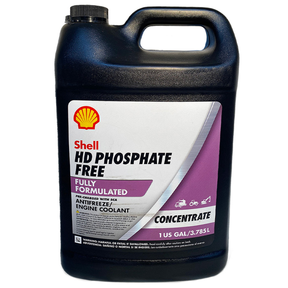 Охолоджуюча рідина Shell HD Phosphate Free Antifreeze / Coolant 50/50, 3,785л (шт.)